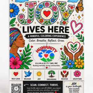 Joy Lives Here Coloring Book